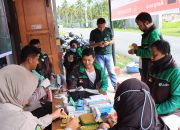 Polres Touna Gelar Pemeriksaan Kesehatan Gratis Pengemudi OJek Online