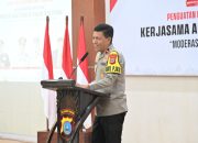 Wakapolda Sulteng Buka Sosialisasi Penguatan Pemahaman Moderasi Bergama Bagi Bhabinkamtibmas