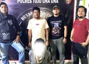 Polres Touna Tangkap Seorang Pria Warga Ampana Kota Pelaku Pencurian Buah Kelapa