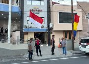 Polres Banggai Gelar Program Minggu Kasih, Ajak Jemaat Gereja Pemasangan Bendera Negara
