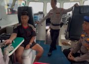 Satpolairud Polres Touna Gelar Program Klinik Apung Bagi Nelayan