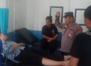 Akibat Kurang Hati-Hati Berkendara, Seorang Perempuan Warga Kota Palu Laka Tunggal