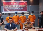 Polres Morowali Tahan Empat Tersangka Pelaku Pemukulan Menyebabkan Kematian Seorang Pemuda di Bahodopi 