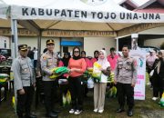Polres Touna Bersama Bulog Gelar Pasar Beras Murah