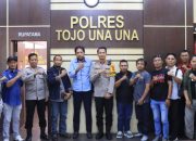 Kapolres Sambut Kunjungan Silaturahmi Pro Jurnalis Media Siber PJS Touna
