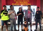 Polres Parimo Tangkap Seorang Pria Warga Desa Sinei Diduga Curanmor