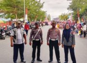 Polres Touna Kawal Ketat Karnaval Budaya Menyambut HUT ke-80 RI