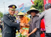 Meriahkan HUT ke-80 RI, Kapolda Sulteng Gelar Baksos dan Bakti Kesehatan di Tamanjeka Poso