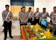Satlantas Polres Banggai Syukuran Peringatan HUT ke-70 Lantas