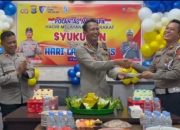 Peringati HUT ke-70 Lalu Lintas, Polres Touna Gelar Syukuran