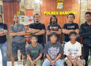 Satreskrim Polres Banggai Amankan Tiga Pelajar Diduga Pelaku Pengeroyokan