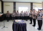 Wakapolres Banggai Pimpin Sertijab Kapolsek Bunta dan Kasi Humas