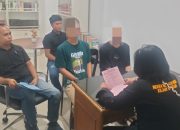 Aparat Polsek Toili Limpahkan Tiga Tersangka Kasus Pengeroyokan ke Kejari Banggai