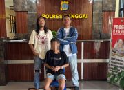 Polisi Amankan Seorang Pria Pelaku aniaya Pacarnya Sendiri