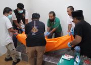Polres Banggai Olah TKP Penemuan Mayat Sorang Pria