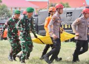 Polda Sulteng Gelar Simulasi Bencana Alam dan Pelayanan Unras