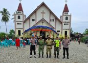 Tim Gabungan Polres Banggai All Out Amankan Perayaan Natal