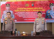 Jelang Nataru Polres Banggai Gelar Latpraops Pekat Tinombala II