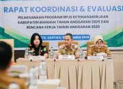 Disnakertrans Banggai Gelar Rakor Evaluasi Program BPJS Ketenagakerjaan
