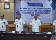 Pemkab Banggai Tingkatkan Penanganan Sanitasi Bersama Para Dunia Usaha CSR