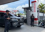 Tim Patra Brimob Sulteng Patroli di Sejumlah Gereja dan Kampung Nelayan