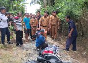 Polisi Datangi TKP Penemuan Mayat Seorang Wanita di Areal Perkebunan