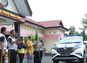 Wakapolres Lepas Tim Taekwondo RTC Touna Menuju Kota Palu