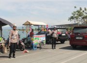 Kasatgas III Kamseltibcarlantas Polda Sulteng Operasi Lilin Tinombala di Tempat Wisata