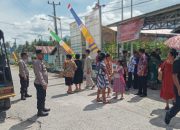 Aparat Polres Banggai Amankan Ibadah Minggu Masa Natal