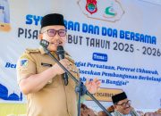 Bupati Banggai Hadiri Syukuran dan Doa Bersama di Kecamatan Nambo