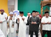 Gebernur Sulteng Bersama Kapolda Hadiri Subuh Berkah dan Shalat Subuh Berjamaah di Masjid Raya Baitul Khairaat