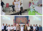 Kadis PMPTSP Banggai Hadiri Penahbisan Gedung Gereja GKLB Eben Haezer
