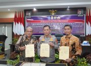 Kapolda Sulteng Teken Kerja Sama Teknis dengan Bank Indonesia dan PT. PLN (Persero)