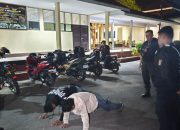 Aparat Polda Sulteng Amankan Dua Orang Pengendara Sepeda Motor Akibat Membawa Sajam