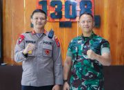 Kapolres Banggai Kunker Ke Markas Kodim 1308 LB, Perkuat Kerja Sama Jaga Kamtibmas 