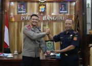 Kapolres Banggai Sambut Baik Kunjungan Silaturahmi Kepala Bea Cukai Luwuk