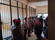 Wakapolres Touna Sidak Rutan Cegah Gangguan Keamanan