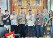 Kapolres Banggai Terima Kunjungan Silaturahmi Pimpinan BRI Cabang Luwuk