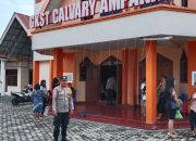 Aparat Polsek Ampana Kota Rutin Patroli Diologis di Gereja-Gereja