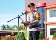 Wakapolres Banggai Pimpin Upacara Kenaikan Pangkat Dari AKP ke Kompol