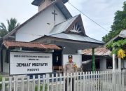 Aparat Polsek Ulubongka Rutin Patroli Di Gereja Saat Umat Kristiani Sedang Ibadah Minggu