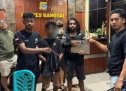 Polres Banggai Ciduk Seorang Mahasiswa Diduga Bobol Kamar Kos Temannya Curi Laptop