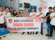 Kasat Intelkam Polres Banggai: Donor Darah Membantu Sesama Wujud Nyata Peduli Untuk Kemanusian
