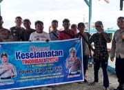 Ops Keselamatan Tinombala 2026 Polres Touna, Gelar Binluh Di Pelabuhan Sampole