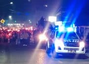 Polres Touna Kawal Ketat Tradisi Pawai Obor Sambut Bulan Suci Ramadhan 1447 H / 2026 M