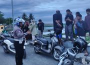 Cegah Balap Liar Satlantas Polres Touna Patroli Di Pagi Hari