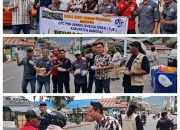 Media Bidik Hukum Nasional Bersama DPC PJS dan Polres Banggai, Bagikan Ratusan Takjil Gratis Kepada Pengguna Jalan