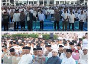 Kapolda Hadiri Buka Puasa Bersama Sulteng Nambaso Di Halaman Kantor Gubernur Sulteng