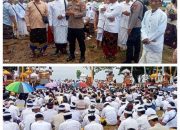 Puluhan Ribu Umat Hindu Gelar Upacar Melasti, Jajaran Polres Banggai Perketat Pengamanan Ritual Suci Nyepi