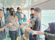 Over Load, Polisi Bersama Tim Gabungan Tertibkan Pemudik Lebaran di Pelabuhan Rakyat Luwuk